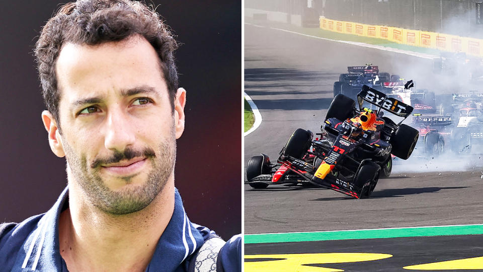 La actuación de Daniel Ricciardo asombra al mundo de la Fórmula 1 en medio del 'horrible' drama de Sergio Pérez en México