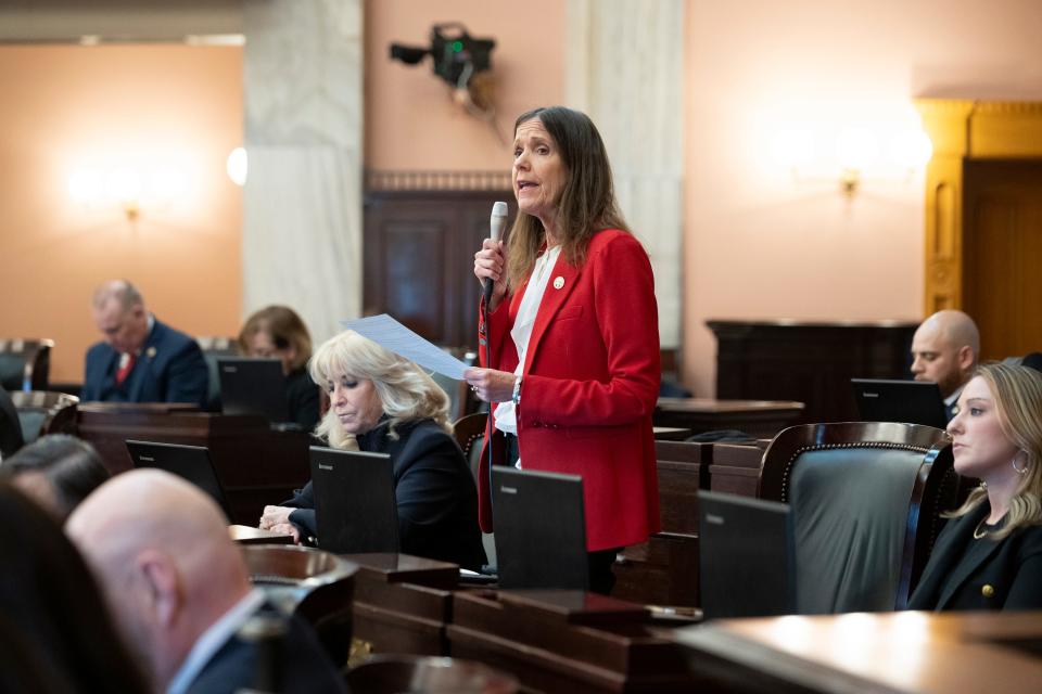 State Rep. Tracy Richardson (R-Marysville) has introduced legislation that would expunge certain non-violent crimes for victims of human trafficking in an effort to help reintroduce them back into society.