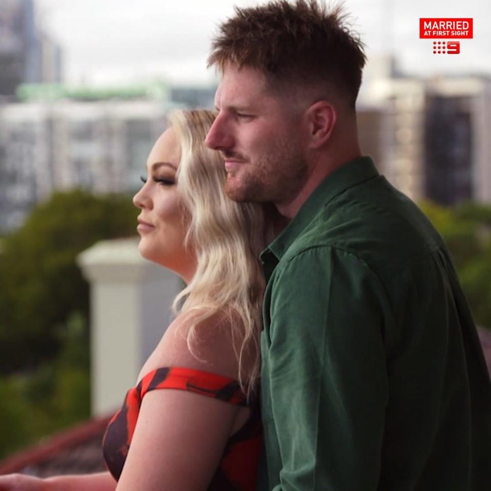 Bryce and Melissa on MAFS 2021