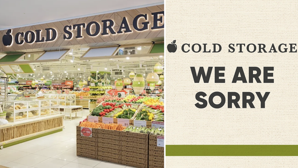 Cold Storage to refund some customers for undelivered and delayed Christmas orders, issues public apology (Photos: DFI Retail Group and Facebook/Cold Storage)