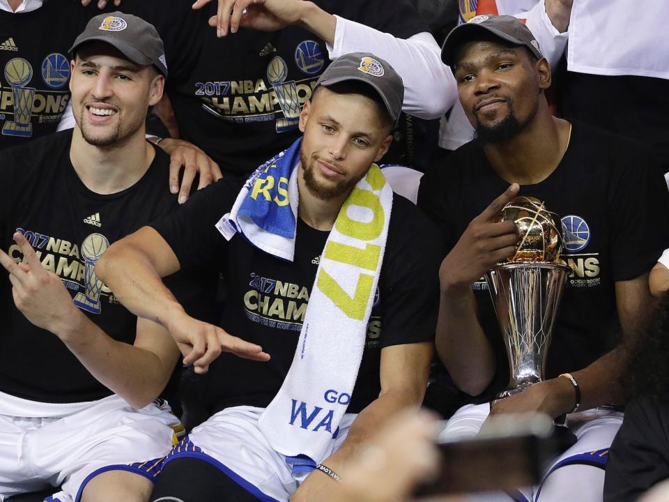 kevin durant stephen curry