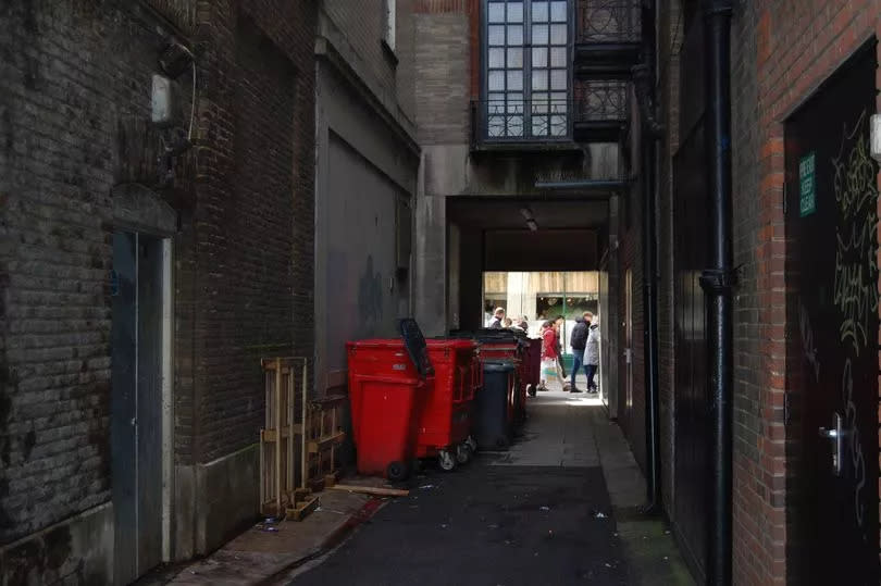 Hobson's Passage would be redeveloped to make it more attractive