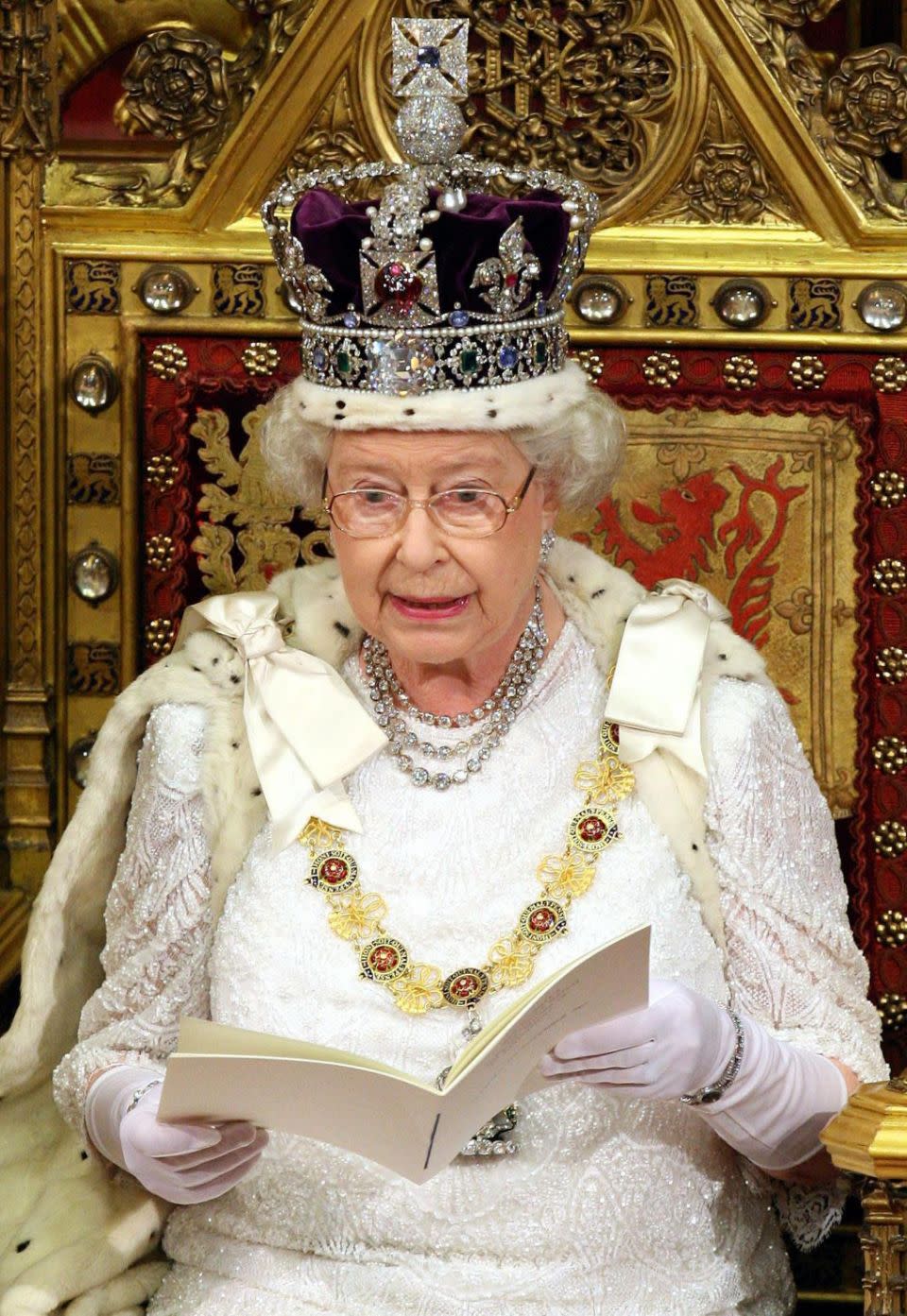 Queen Elizabeth was just 14-year-old at the time. Photo: Getty Images