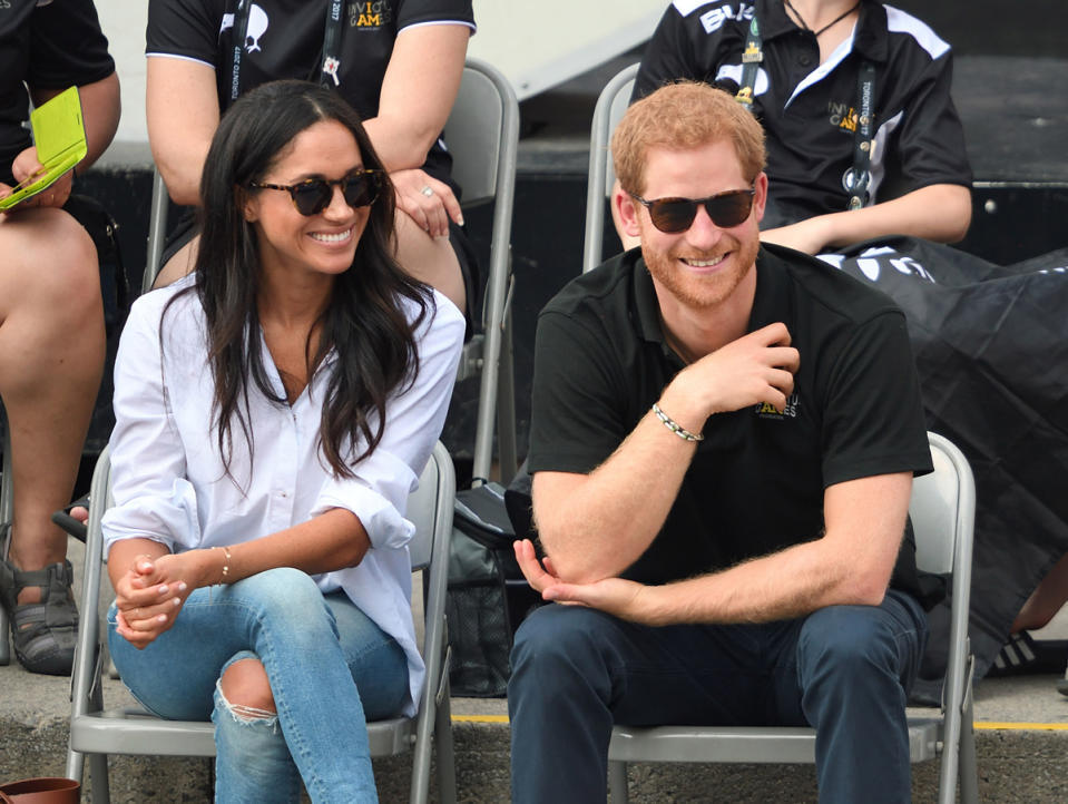 Meghan Markle and Prince Harry. (Photo: Getty Images)