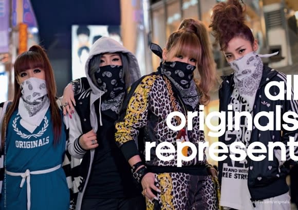 2NE1 chosen as the Asia representative of Adidas Original