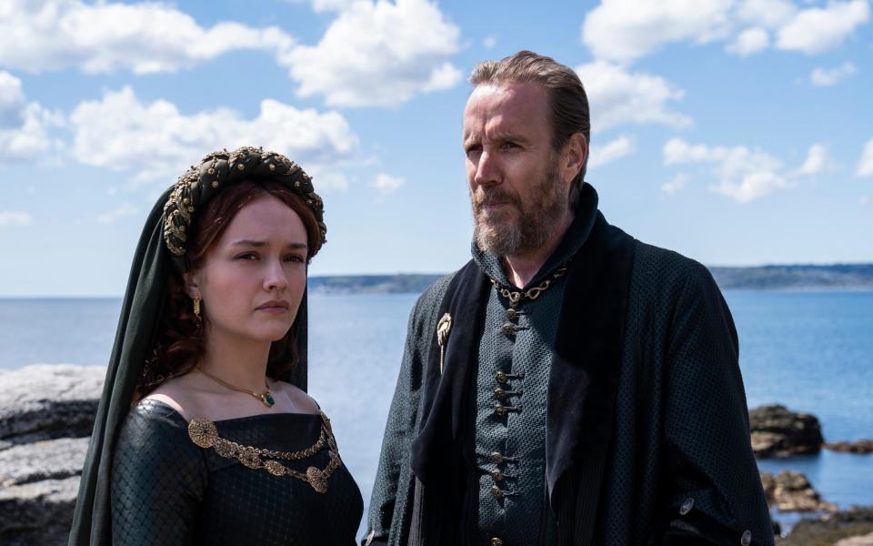 There will be blood: Olivia Cooke and Rhys Ifans in Game of Thrones prequel, House of the Dragon - HBO