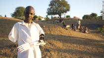 <p>Mick Ebeling of Not Impossible Labs labs flew to Sudan in 2013 to show locals how to 3D-print inexpensive <a href="http://www.cnn.com/2014/03/19/opinion/3d-print-arm-daniel/" rel="nofollow noopener" target="_blank" data-ylk="slk:prosthetic arms;elm:context_link;itc:0;sec:content-canvas" class="link ">prosthetic arms</a>. <i>(Photo: Not Impossible Labs)</i></p>