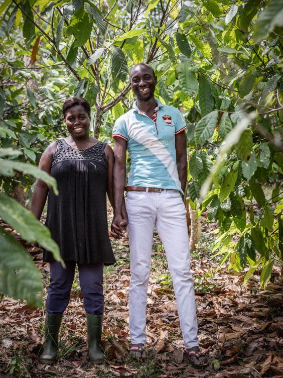 Rosine and her husband say earning their own incomes is good for their relationship (Chris Terry)