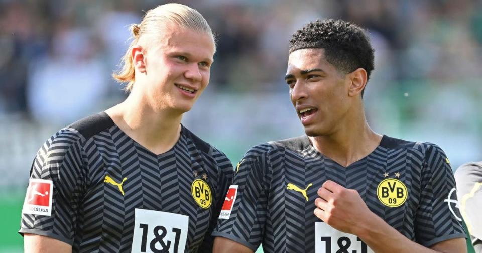 Borussia Dortmund duo Erling Haaland and Jude Bellingham Credit: PA Images