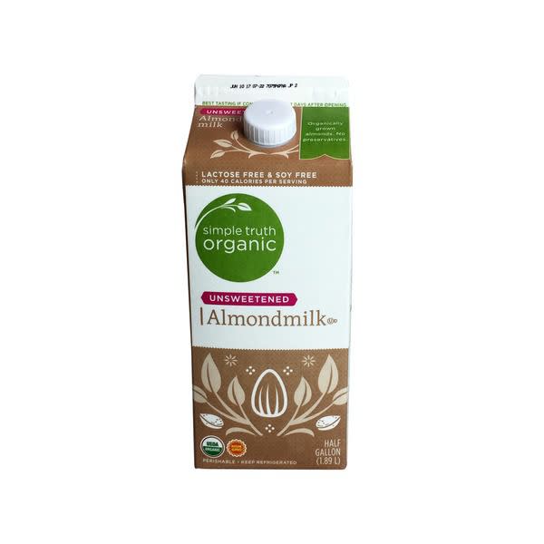 Simple Truth Organic Unsweetened Almondmilk