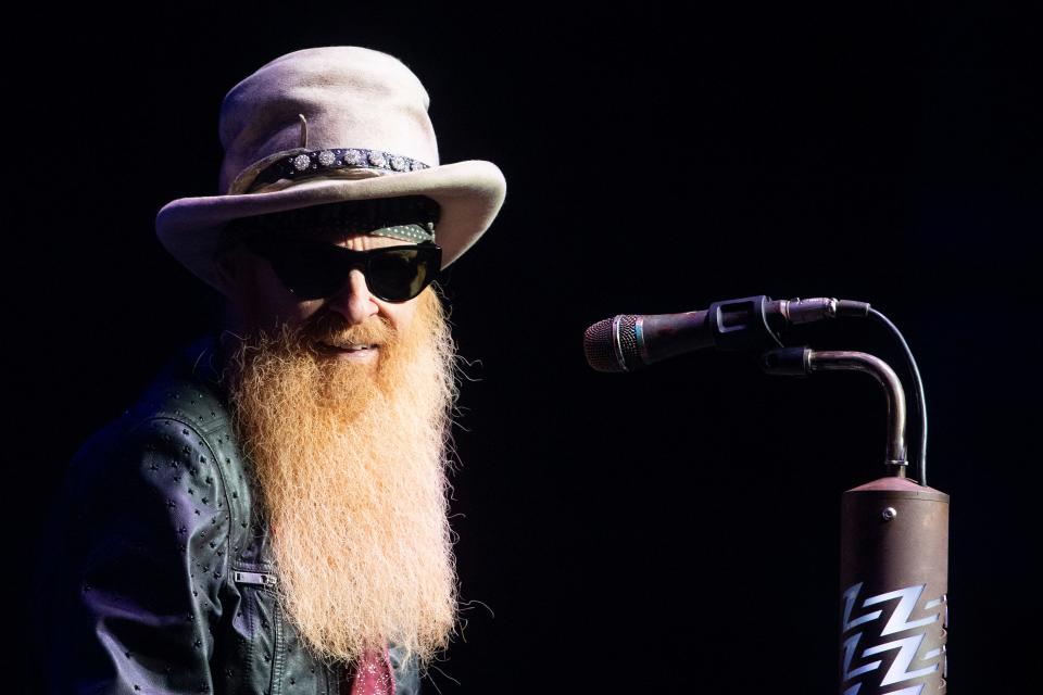 ZZ TYop and Lynyrd Skynyrd bring the Sharp Dressed Simple Man Tour to Riverbend Aug. 25. Pictured: Billy Gibbons of ZZ Top.