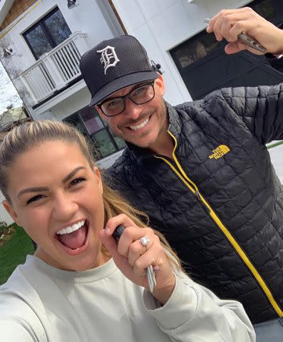 Brittany Cartwright Instagram Jax Taylor and Brittany Cartwright after purchasing their home.