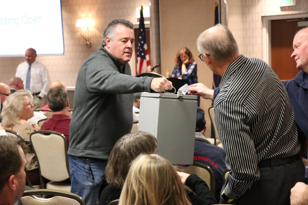 The county Republican Party elected Nate Brooksby as Washington County's next sheriff during a special election on Tuesday night, Nov. 30, 2021.