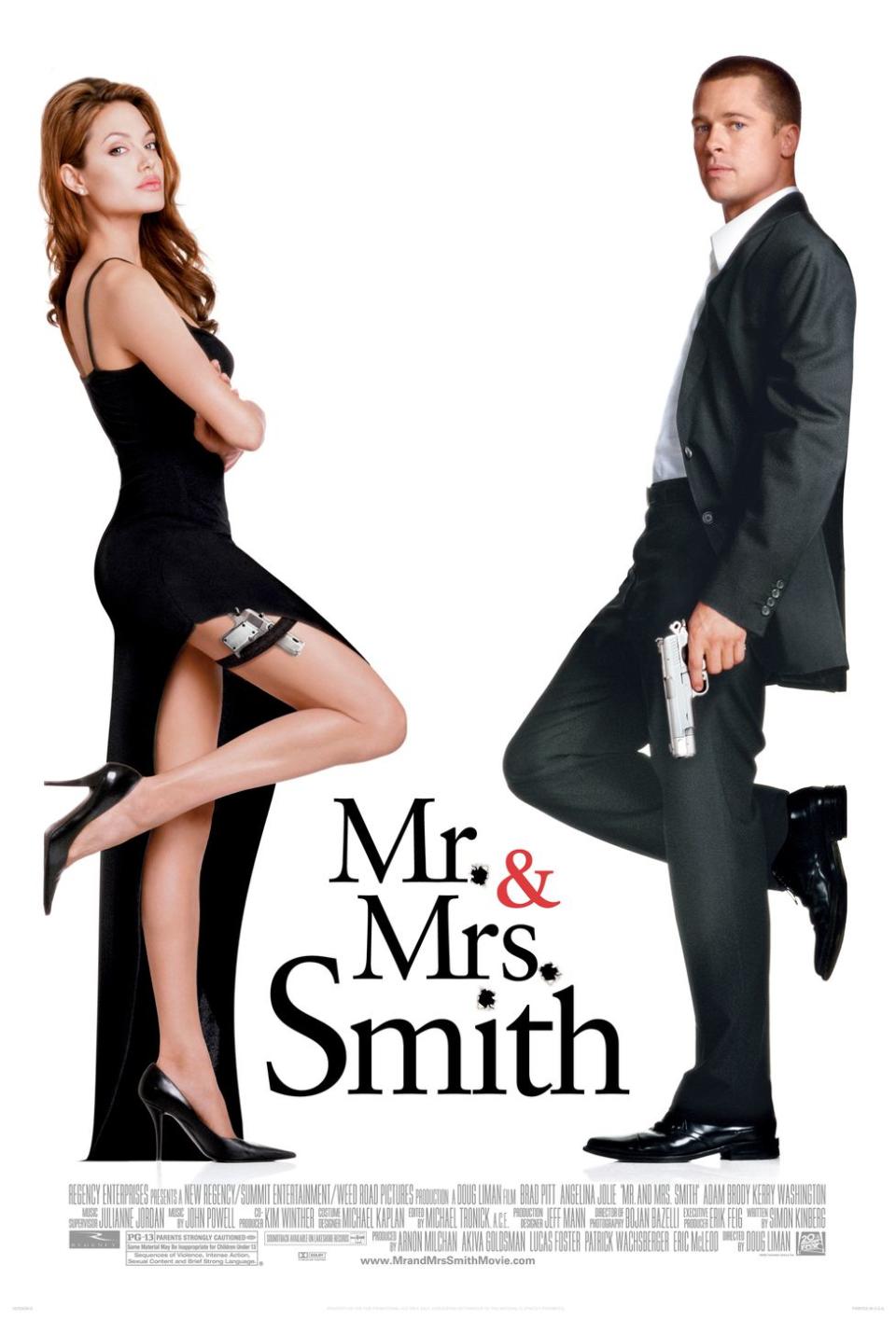 44) John And Jane Smith From 'Mr. & Mrs. Smith'