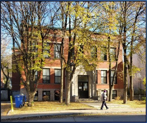 The exterior of this former school in Sandy Hill could become the city's latest heritage building.