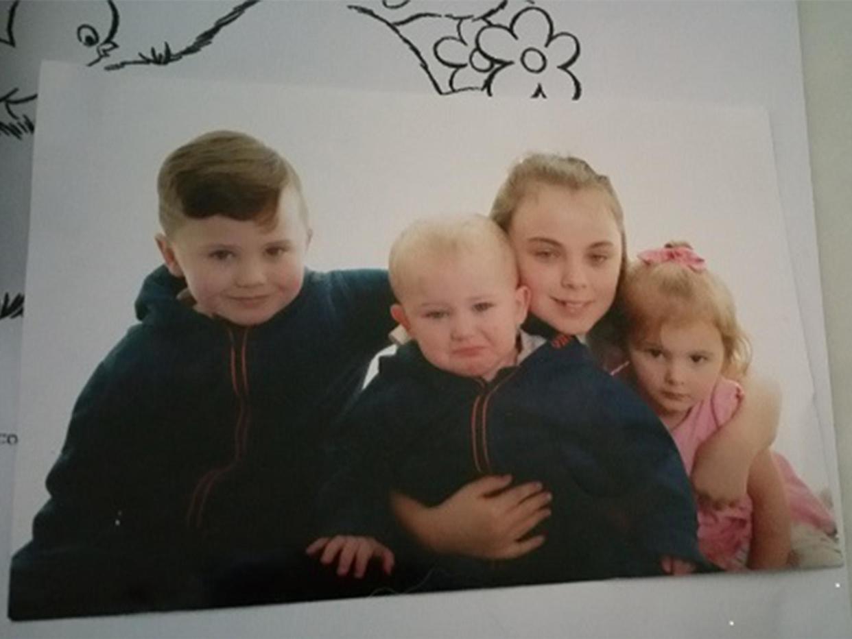 Michael Power, six, Jacob Phoenix, one,Jody Power, ten, and Jamie Lee Pheonix, two, went missing in Liverpool on Friday afternoon: Merseyside Police