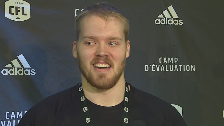 CFL prospects compete for 'dream' job at Regina combine