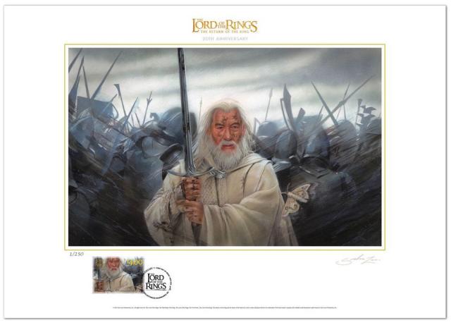 Return of the King NZ Post 20th anniversary collectibles