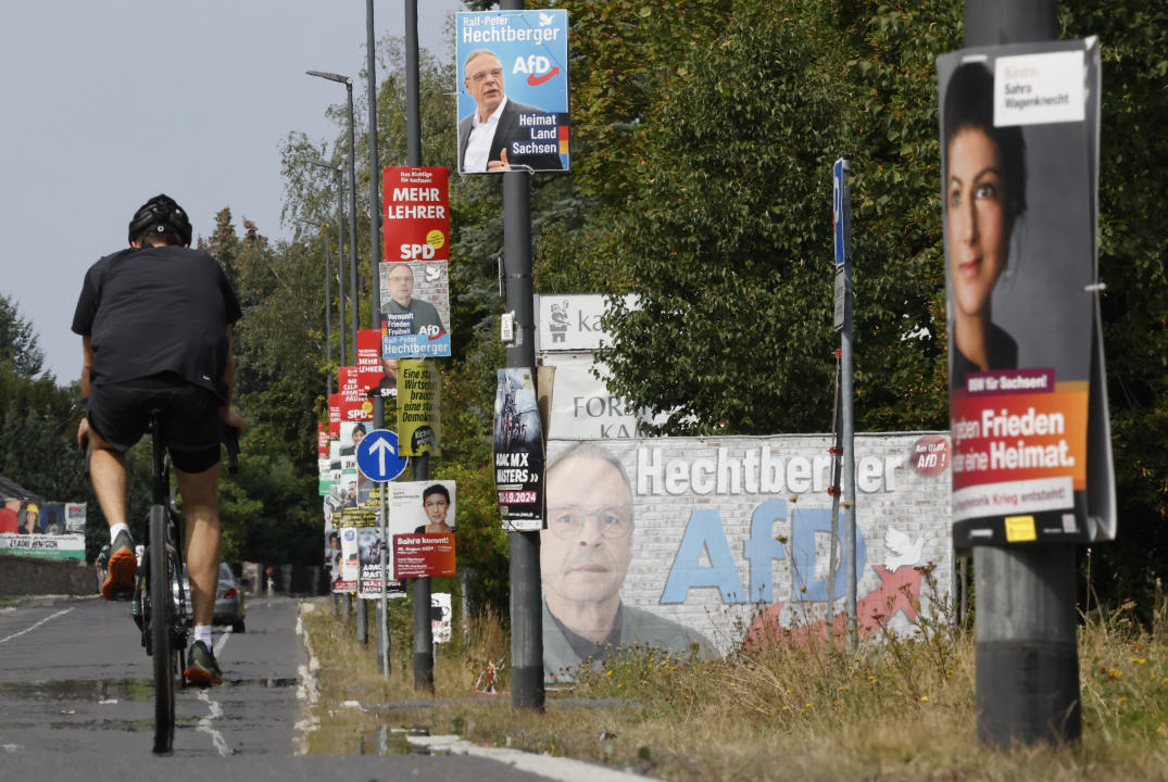 A new state parliament will be elected in Saxony and Thuringia on September 1. (Photo: Getty Images)