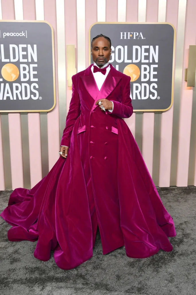 Billy Porter attends the 80th Annual Golden Globe Awards on Jan. 10 at the Beverly Hilton in Beverly Hills, Calif. (Photo: Jon Kopaloff/Getty Images)