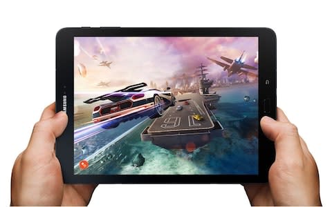 Samsung Galaxy Tab S3 video game - Credit: Samsung