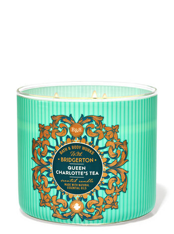 <p><a href="https://go.redirectingat.com?id=74968X1596630&url=https%3A%2F%2Fwww.bathandbodyworks.com%2Fp%2Fqueen-charlottes-tea-3-wick-candle-028000988.html&sref=https%3A%2F%2Fwww.goodhousekeeping.com%2Flife%2Fmoney%2Fa60187069%2Fbath-and-body-works-bridgerton-fragrance-collection-2024%2F" rel="nofollow noopener" target="_blank" data-ylk="slk:Shop Now;elm:context_link;itc:0;sec:content-canvas" class="link rapid-noclick-resp">Shop Now</a></p><p>Queen Charlotte's Tea 3-Wick Candle</p><p>$29.95</p>