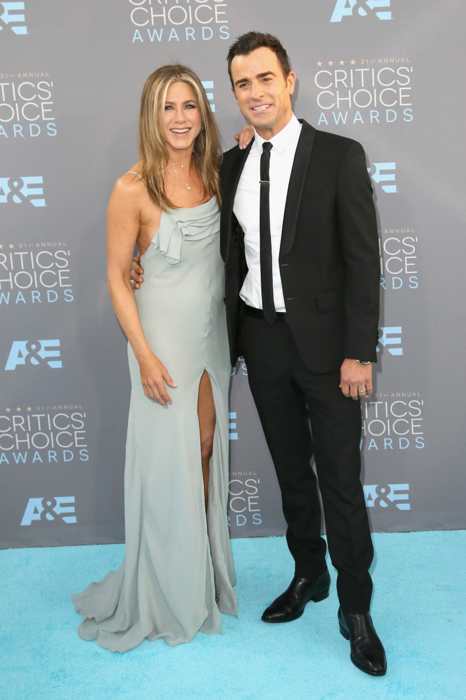 Jennifer Aniston and Justin Theroux