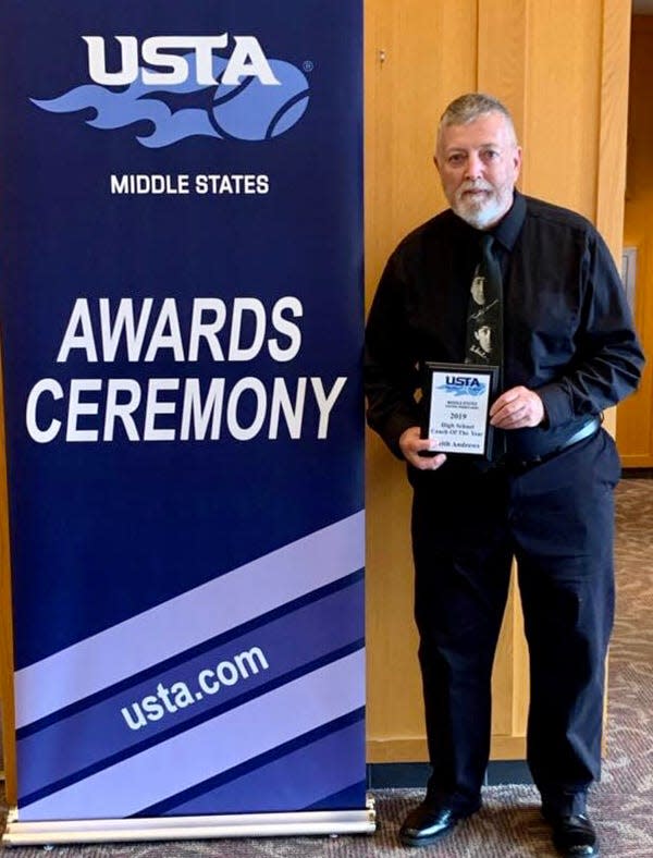 Honesdale's own Keith Andrews was named United States Tennis Association Middle States Eastern PA Coach of the Year in 2021. He's now announced his retirement.