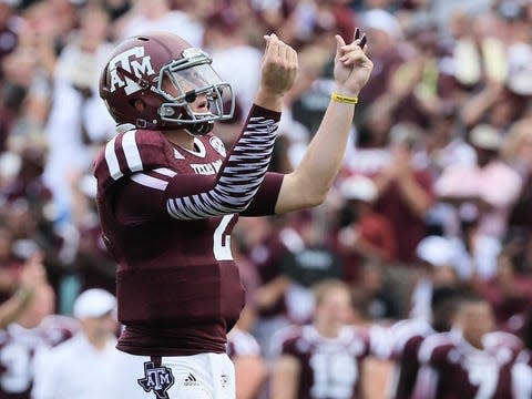 Johnny Manziel, Texas A&M