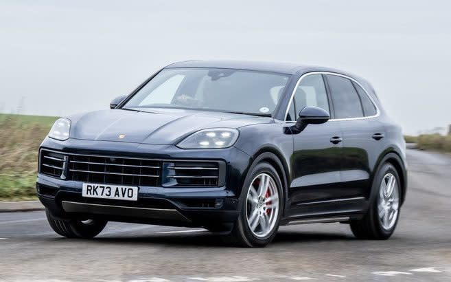 'The Cayenne feels fast in that effortless, all-encompassing way that any turbocharged, V8-powered performance car should,' writes Robbins