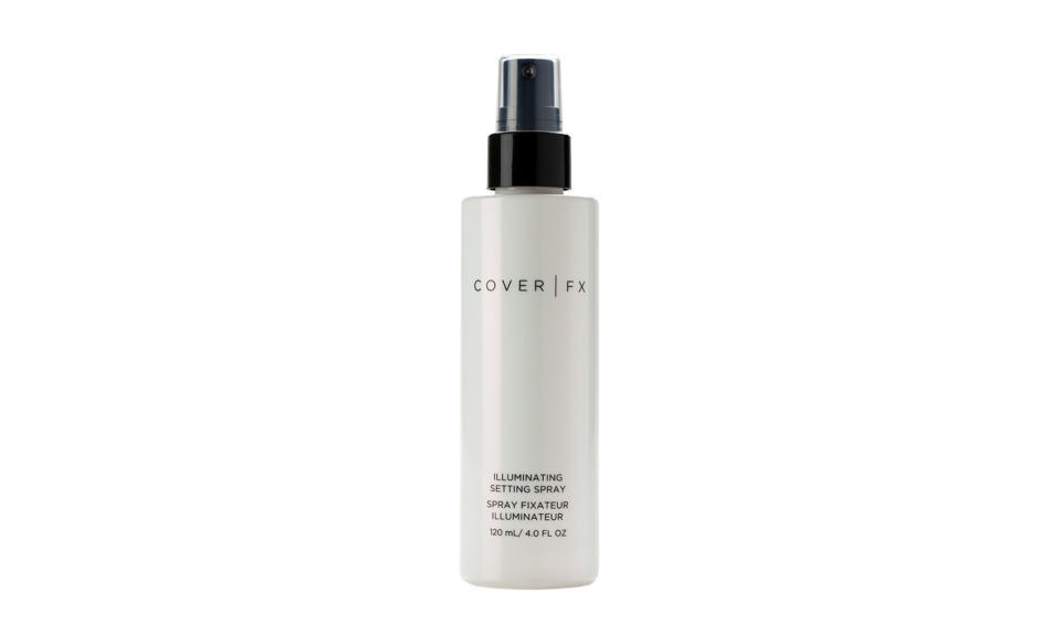 <a href="https://www.yahoo.com/lifestyle/tagged/cover-fx" data-ylk="slk:Cover FX;elm:context_link;itc:0;sec:content-canvas" class="link ">Cover FX</a> Illuminating Setting Spray (Photo: Cover FX)