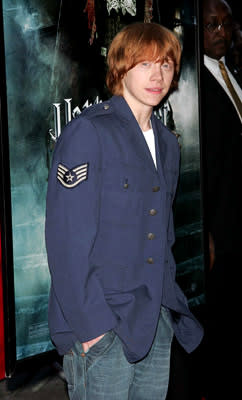 <p>Premiere: Rupert Grint at the NY premiere of Warner Bros. Pictures' Harry Potter and the Goblet of Fire - 11/12/2005 Photo: Jim Spellman, Wireimage.com</p>