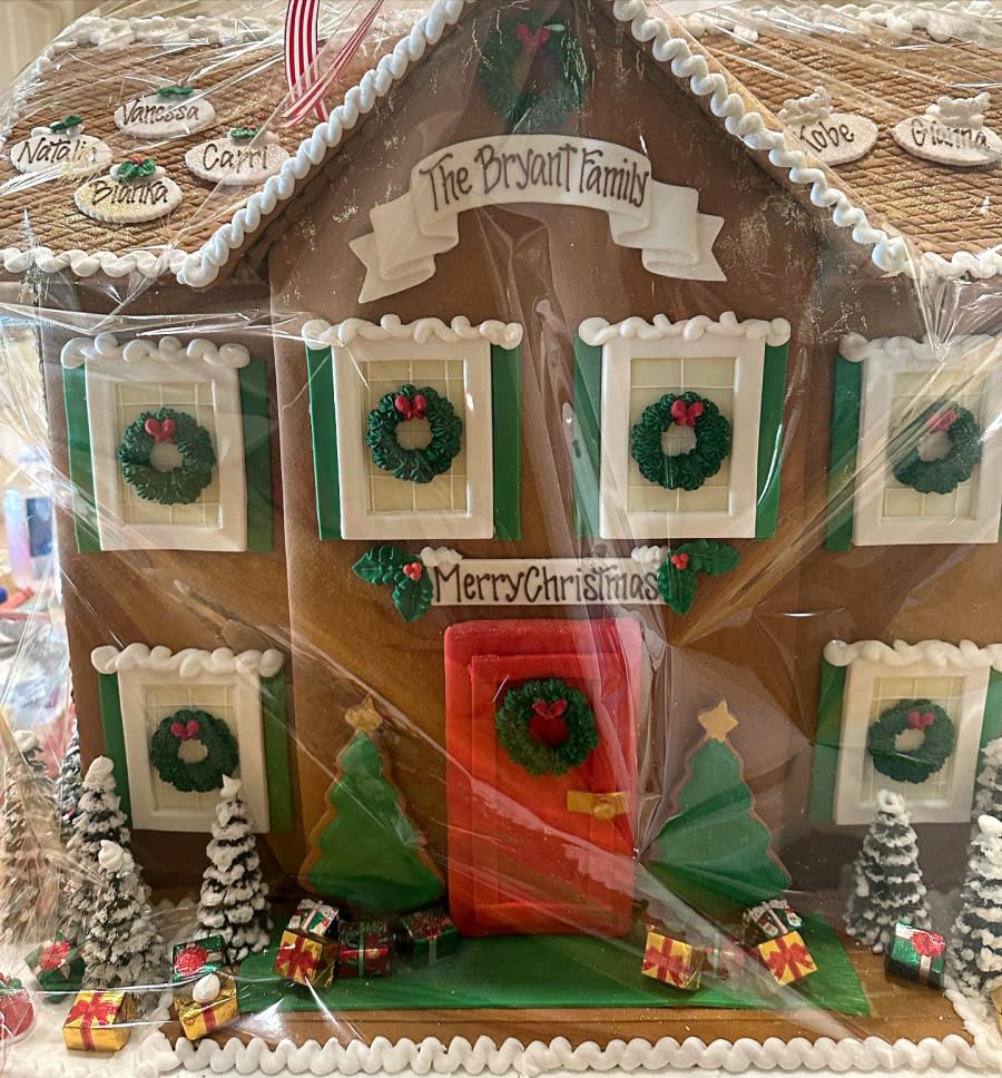 Khloe Kardashian Sends Gingerbread House to Vanessa Bryant as Sweet Tribute to Kobe and Gianna