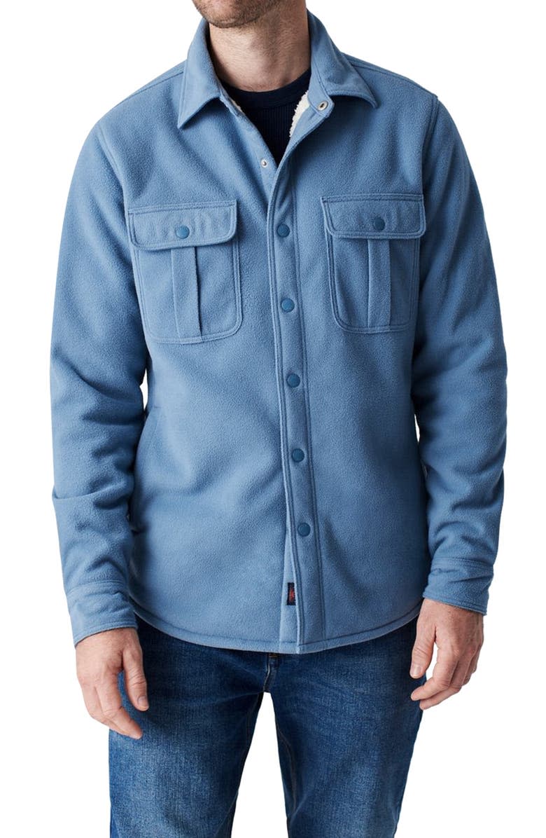 Best overall fleece shirt jacket for men.