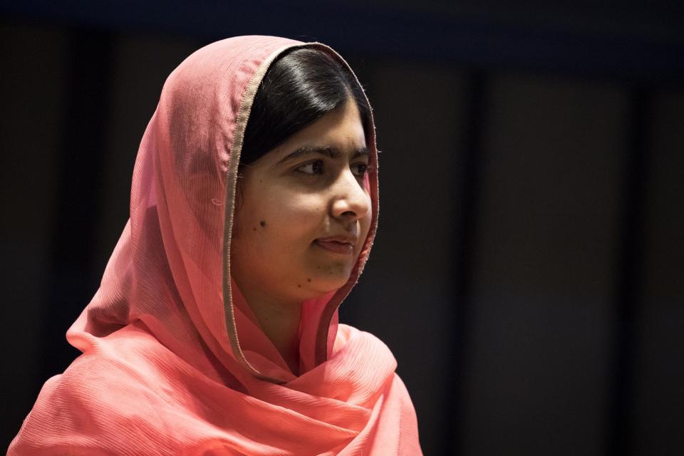 Ms Yousafzai called for a commitment to girls' education (Getty Images)