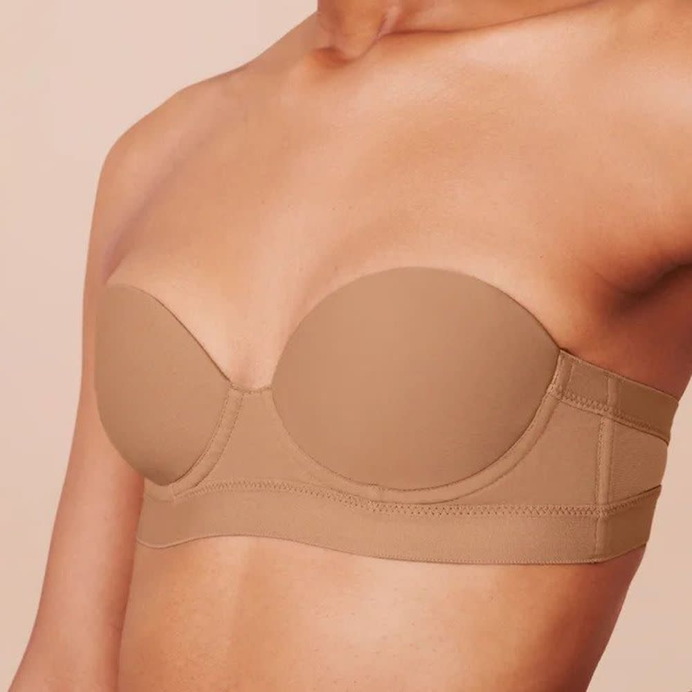 <p><a href="https://www.wearpepper.com/products/mvp-strapless-bra-tuscan?sscid=31k6_s80lv" rel="nofollow noopener" target="_blank" data-ylk="slk:Shop Now;elm:context_link;itc:0;sec:content-canvas" class="link rapid-noclick-resp">Shop Now</a></p><p>MVP Multiway Strapless Bra</p><p>wearpepper.com</p><p>$60.00</p>