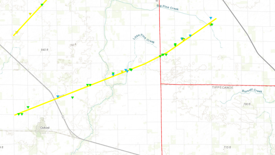 Here's where tornadoes struck in Indiana during the March 31 storm