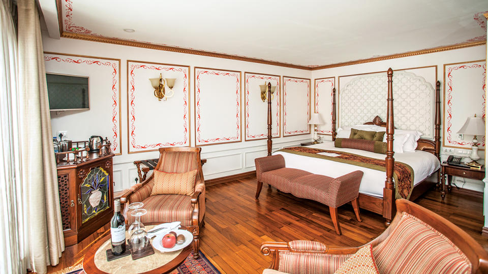 The Maharaja suite on Ganges Voyager II