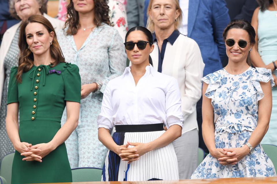 in the Royal Box at the Women's Singles Final.