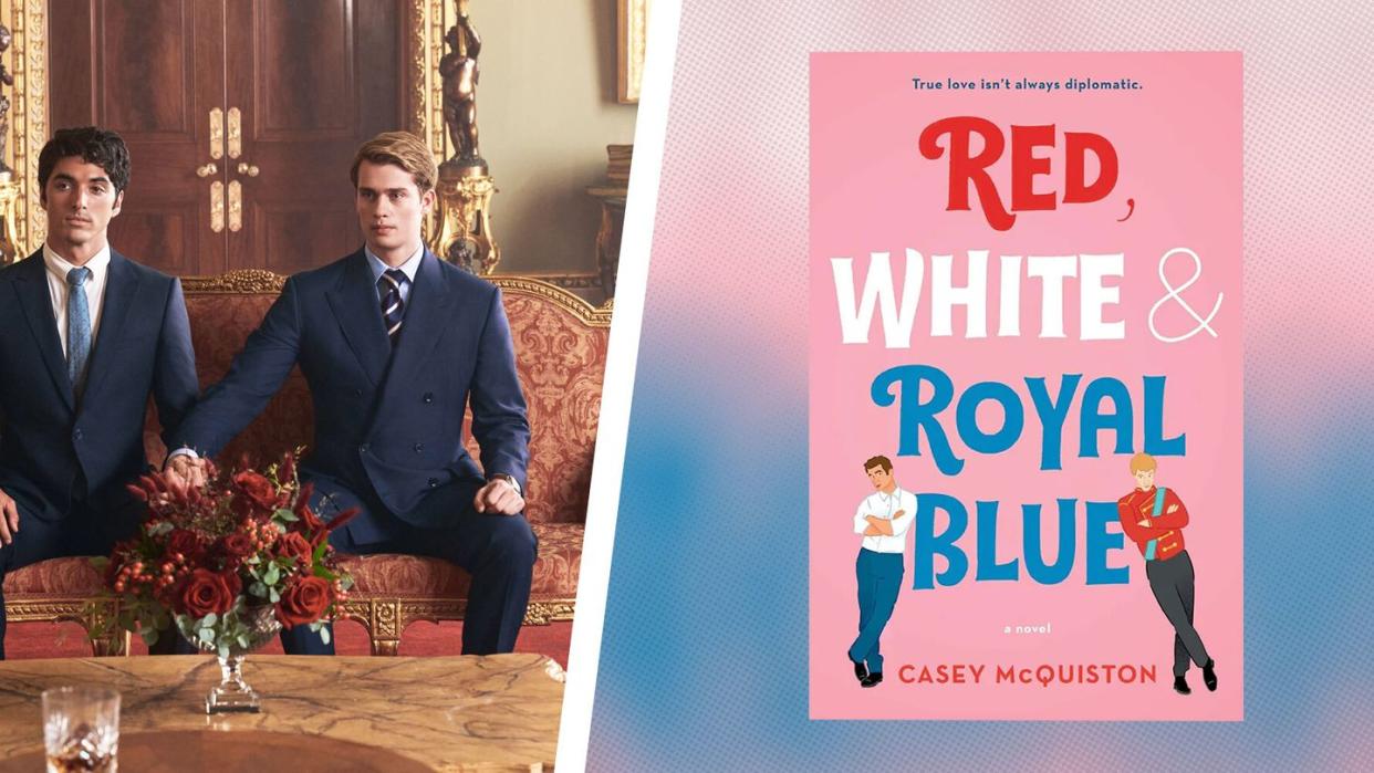 red white royal blue book movie differences 2023