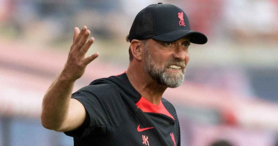 Jurgen Klopp overseeing a Liverpool game Credit: Alamy