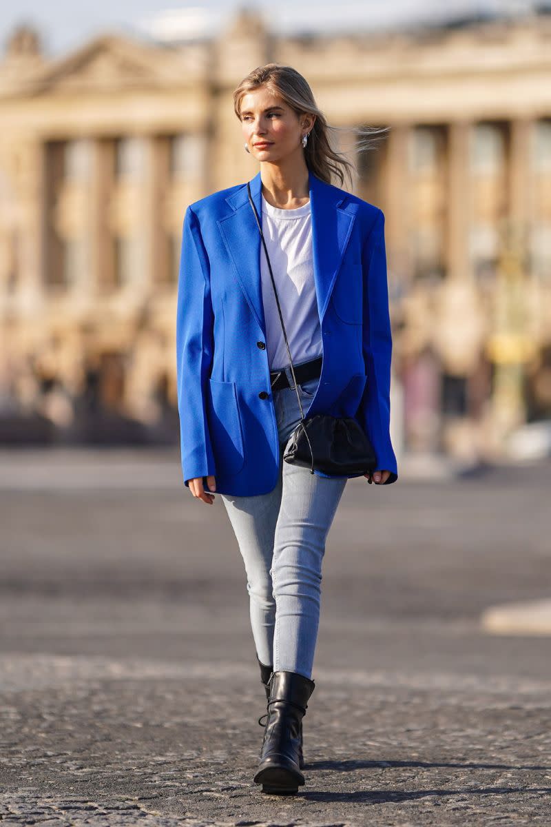 Add a colour pop blazer