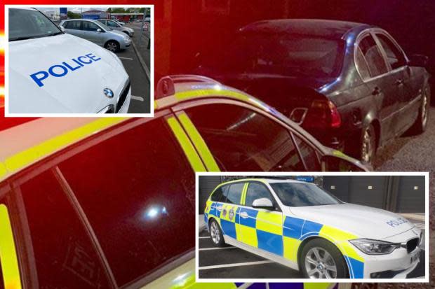 UK police ordered NOT to chase criminals due to issues with their BMWs. (Northern Echo)