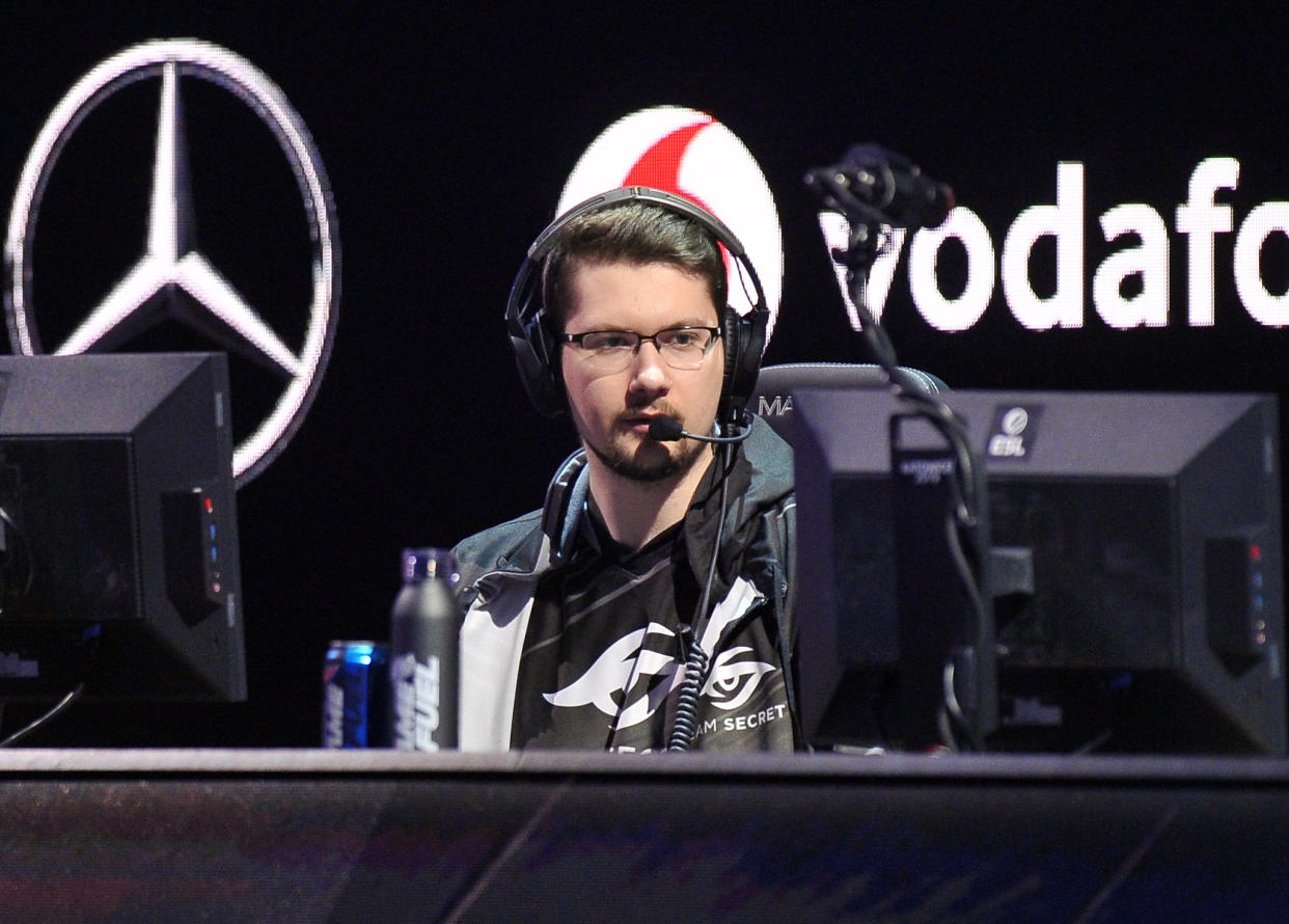 KATOWICE, POLAND - FEBRUARY 23: Clement Puppey Ivanov during Dota 2 game between Team Secret and Gambit Esports on February 23, 2019 in KATOWICE, Poland. (Photo by Norbert Barczyk/PressFocus/MB Media/Getty Images)