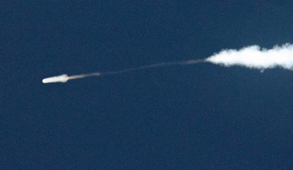 SpaceX launched from Vandenberg Space Force Base at 8:40 p.m. on June 18, 2024.