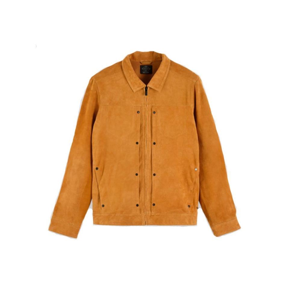 Scotch & Soda Riveted Suede Jacket