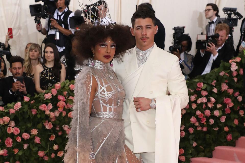 priyanka chopra and nick jonas at the 2019 met gala celebrating camp notes on fashion