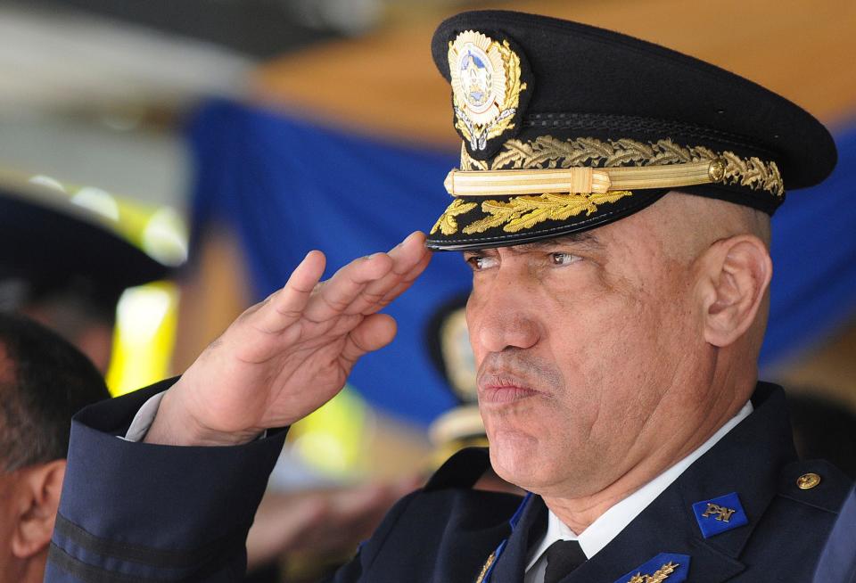 Former Honduras police chief Gen. Juan Carlos Bonilla Valladares.
