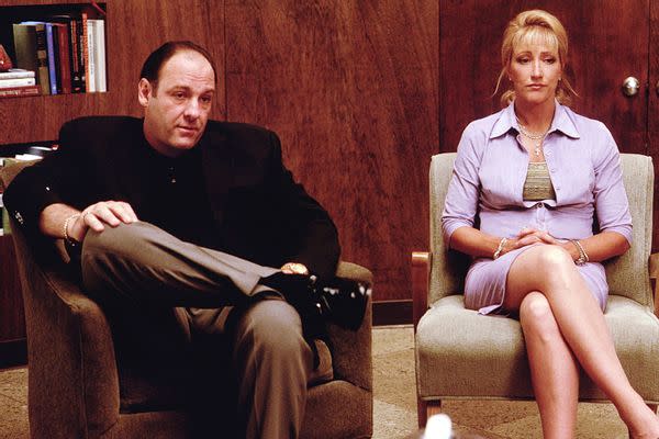 James Gandolfini; Edie Falco