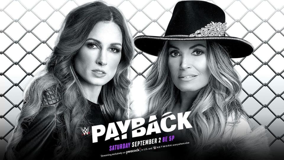 wwe payback 2023 becky lynch vs trish stratus